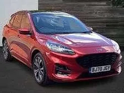 Red Used 2020 Ford Kuga ST-Line X SUV | £15,999 (A bit pricey)