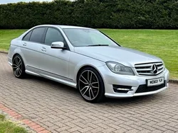 Silver Used 2014 Mercedes C250 AMG Sedan | £8,750 (Good price)
