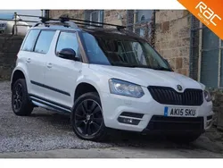 White Used 2015 Skoda Yeti Monte Carlo SUV | £6,489 (Fair price)
