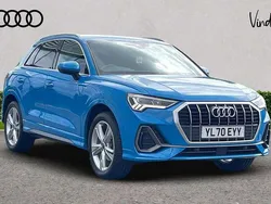 Blue Used 2021 Audi Q3 S-Line SUV | £22,475 (Good price)