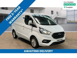 White Used 2022 Ford Transit Custom Limited Van | £16,995 (Good price)