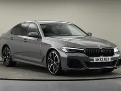Bernina grey amber effect metallic Used 2022 BMW 530 M Sport Sedan | £28,500 (Fair price)