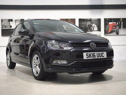Black Used 2016 VW Polo Match Hatchback | £7,969 (Fair price)