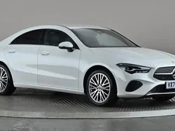 White Used 2023 Mercedes CLA200 Executive Coupe | £31,498 (Good price)