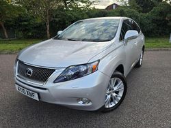 Silver Used 2010 Lexus RX450h SUV | £7,750 (Fair price)
