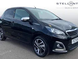 Black Used 2021 Peugeot 108 Collection Hatchback | £9,400 (Fair price)