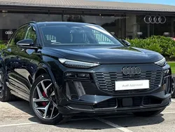 Black Used 2024 Audi Q6 e-tron Performance SUV | £59,880 (Good price)