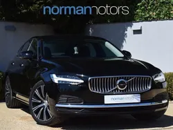Black Used 2021 Volvo S90 Inscription Sedan | £23,495 (Fair price)