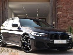 Black Used 2021 BMW 520 M Sport Estate | £24,990 (Fair price)