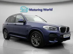 Blue Used 2021 BMW X3 M Sport SUV | £26,200 (Good price)