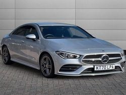 Silver Used 2021 Mercedes CLA180 AMG line Sedan | £21,695 (Good price)