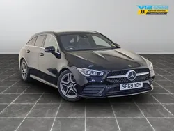 Black Used 2019 Mercedes CLA200 AMG line Estate | £16,595 (Super price)