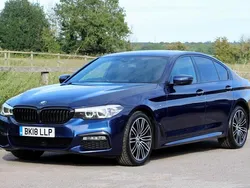 Blue Used 2018 BMW 530 M Sport Sedan | £15,450 (Fair price)