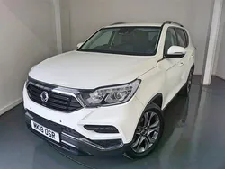 White Used 2018 Ssangyong Rexton SUV | £13,950 (Fair price)