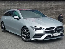 Silver Used 2021 Mercedes CLA180 AMG Line Premium Plus Sedan | £25,998 (Fair price)