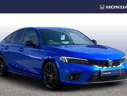 Premium crystal blue Used 2023 Honda Civic Sport | £27,735 (Fair price)
