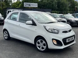 White Used 2013 Kia Picanto 2 Hatchback | £3,695 (Fair price)