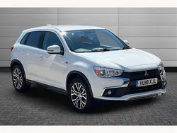 White Used 2018 Mitsubishi ASX SUV | £6,490 (Good price)