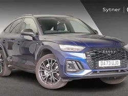 Blue Used 2023 Audi Q5 Sportback Black Edition SUV | £40,000 (Fair price)