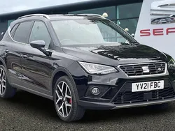 Black Used 2021 Seat Arona FR SUV | £15,523 (Fair price)