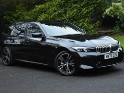 Black Used 2023 BMW 330e M Sport Estate | £34,295 (Fair price)