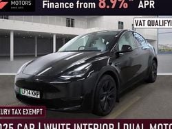 Black Used 2025 Tesla Model Y Long Range AWD SUV | £36,995 (Expensive)
