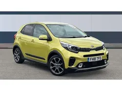 Green Used 2018 Kia Picanto X-Line Hatchback | £7,650 (Good price)