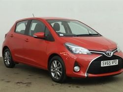 Red Used 2015 Toyota Yaris Multidrive S Hatchback | £8,985 (Fair price)