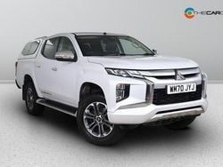 White Used 2021 Mitsubishi L200 Pickup | £18,475 (Fair price)