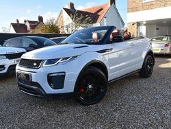 White Used 2016 Land Rover Range Rover evoque HSE Dynamic Cabriolet | £16,995 (Fair price)
