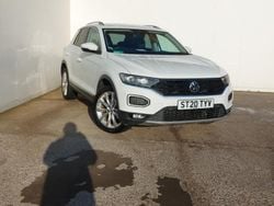 White Used 2020 VW T-Roc SEL SUV | £18,298 (Fair price)