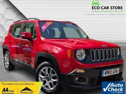 Red Used 2015 Jeep Renegade Longitude SUV | £7,795 (Fair price)