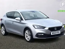 Silver Used 2021 Seat Leon SE Dynamic Hatchback | £12,999 (Fair price)