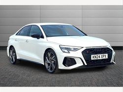White Used 2024 Audi S3 Black Edition Sedan | £36,595 (Fair price)