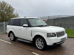 White Used 2010 Land Rover Range Rover Vogue SE SUV | £5,995 (Fair price)