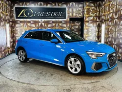 Blue Used 2022 Audi A3 Sportback e-tron S-Line Sedan | £19,645 (Fair price)