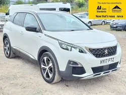 White Used 2017 Peugeot 3008 GT-line SUV | £11,488 (Fair price)