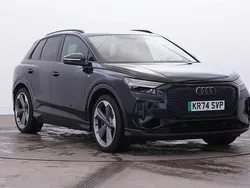 Black Used 2024 Audi Q4 e-tron Black Edition SUV | £37,995 (Fair price)