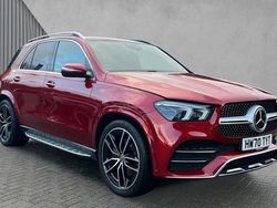 Red Used 2020 Mercedes GLE400 AMG line Estate | £49,280 (Fair price)