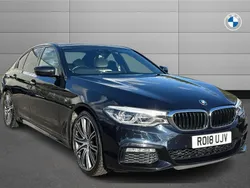 Black Used 2018 BMW 540 M Sport Sedan | £25,289 (A bit pricey)