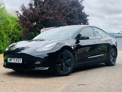 Black Used 2021 Tesla Model 3 Standard Range Sedan | £13,990 (Good price)