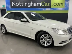 White Used 2012 Mercedes E220 SE Sedan | £4,995 (Fair price)