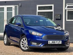 Blue Used 2016 Ford Focus Titanium Hatchback | £4,995 (Fair price)