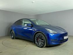 Blue Used 2022 Tesla Model Y Performance SUV | £30,499 (Fair price)