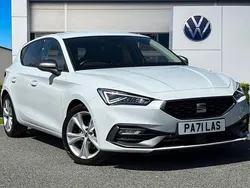 White Used 2021 Seat Leon FR Hatchback | £13,449 (Fair price)