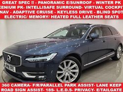 Blue Used 2018 Volvo V90 Inscription Estate | £17,990 (A bit pricey)