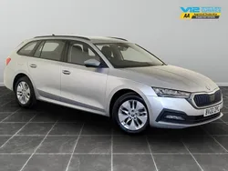Silver Used 2022 Skoda Octavia SE Technology Estate | £14,295 (Fair price)