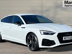 White Used 2024 Audi A5 Black Edition Coupe | £36,354 (Expensive)
