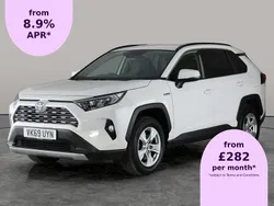 White Used 2019 Toyota RAV4 Hybrid SUV | £18,118 (Good price)