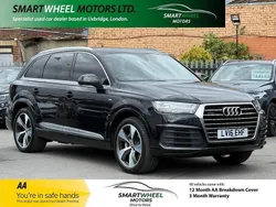 Black Used 2016 Audi Q7 S-Line SUV | £21,440 (Good price)